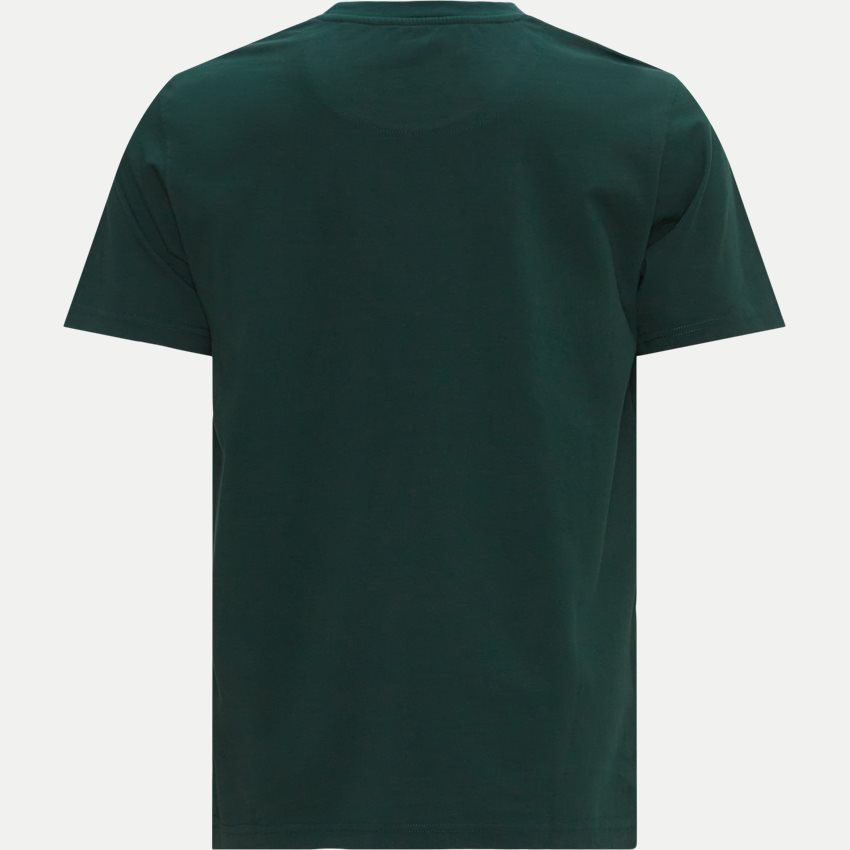 BLS T-shirts LOGO OUTLINE T-SHIRT 202308055 DARK GREEN